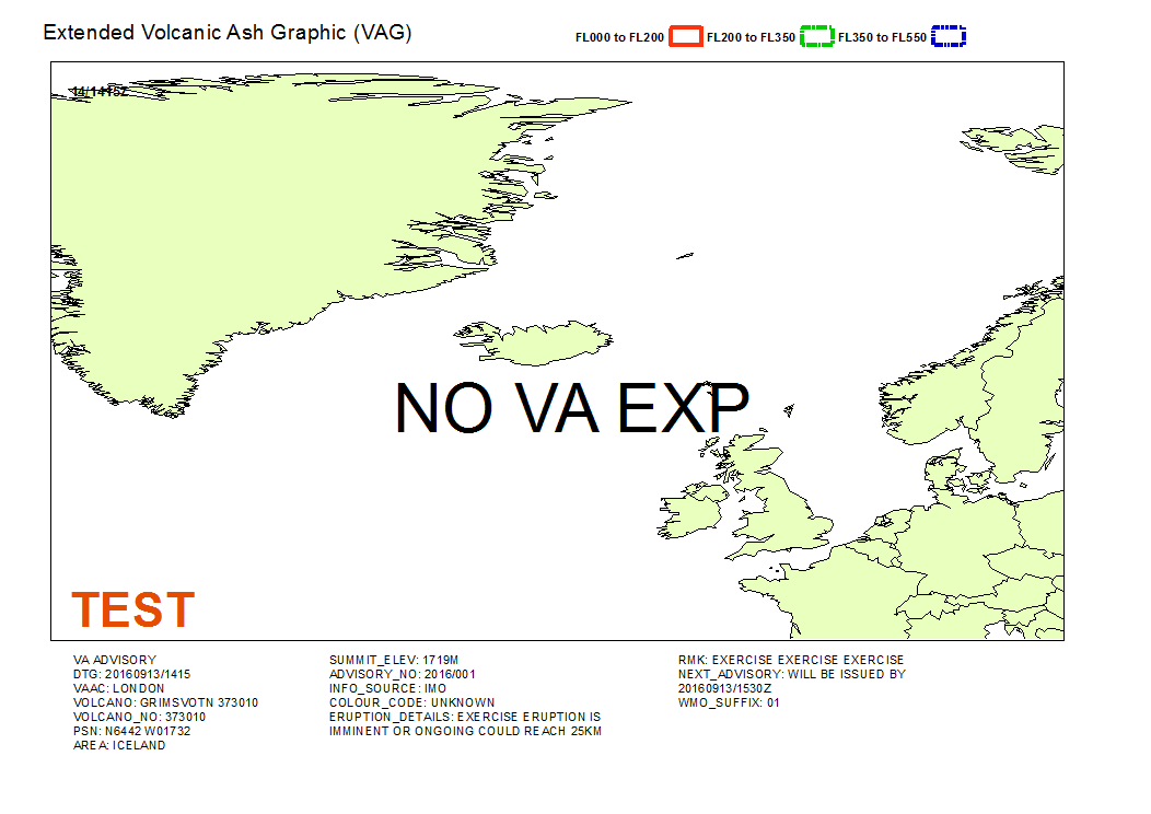 Volcanic ash graphic