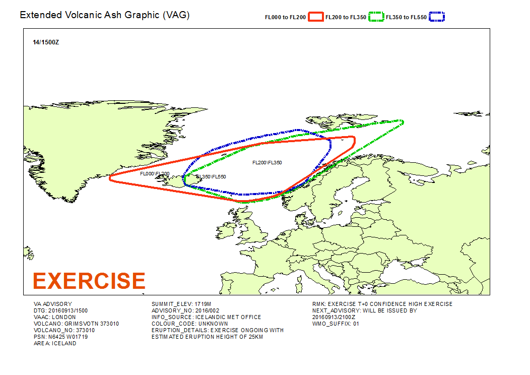 Volcanic ash graphic