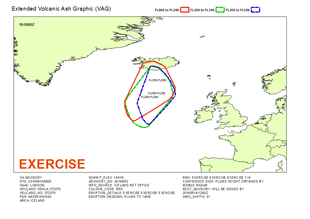 Volcanic ash graphic