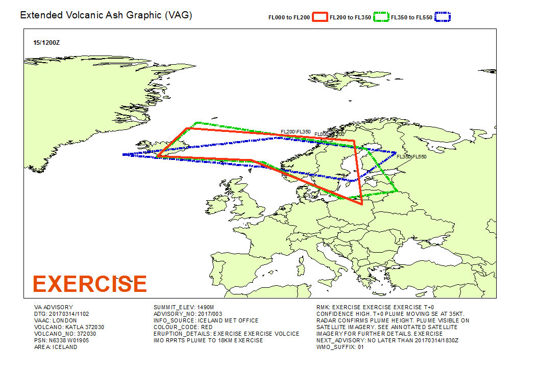 Volcanic ash graphic