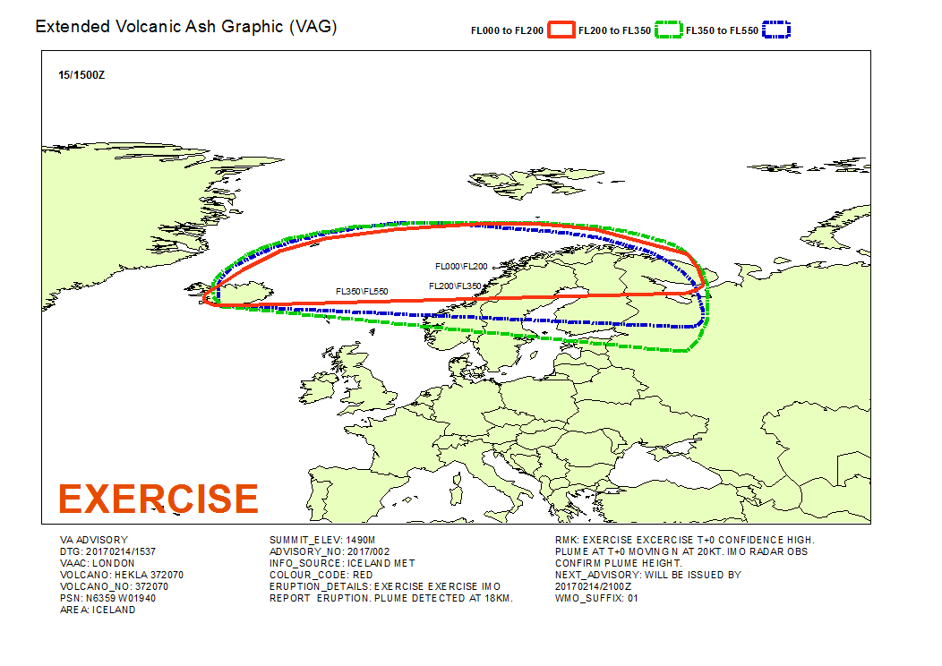 Volcanic ash graphic