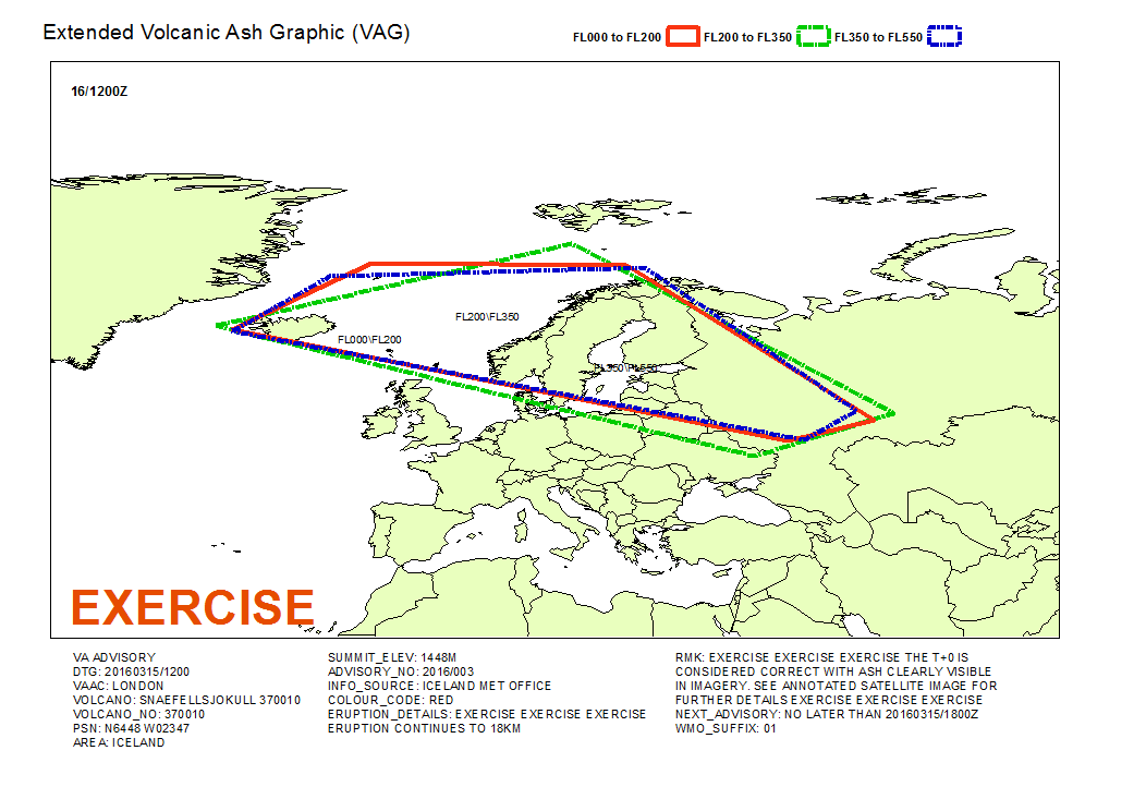 Volcanic ash graphic