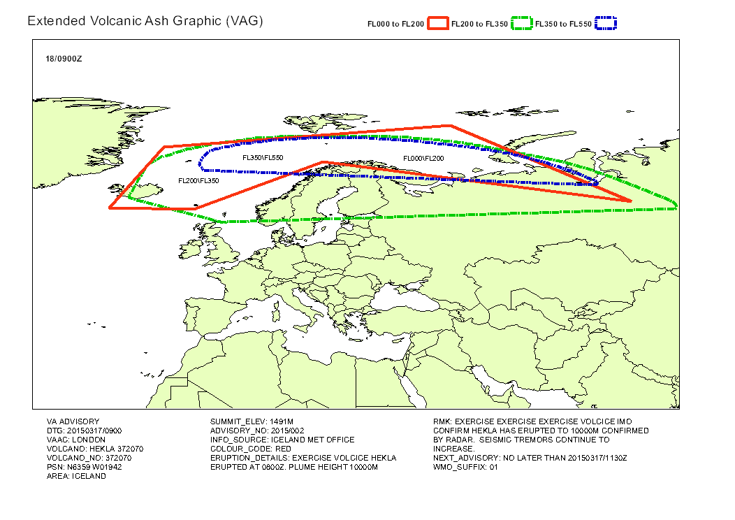 Volcanic ash graphic