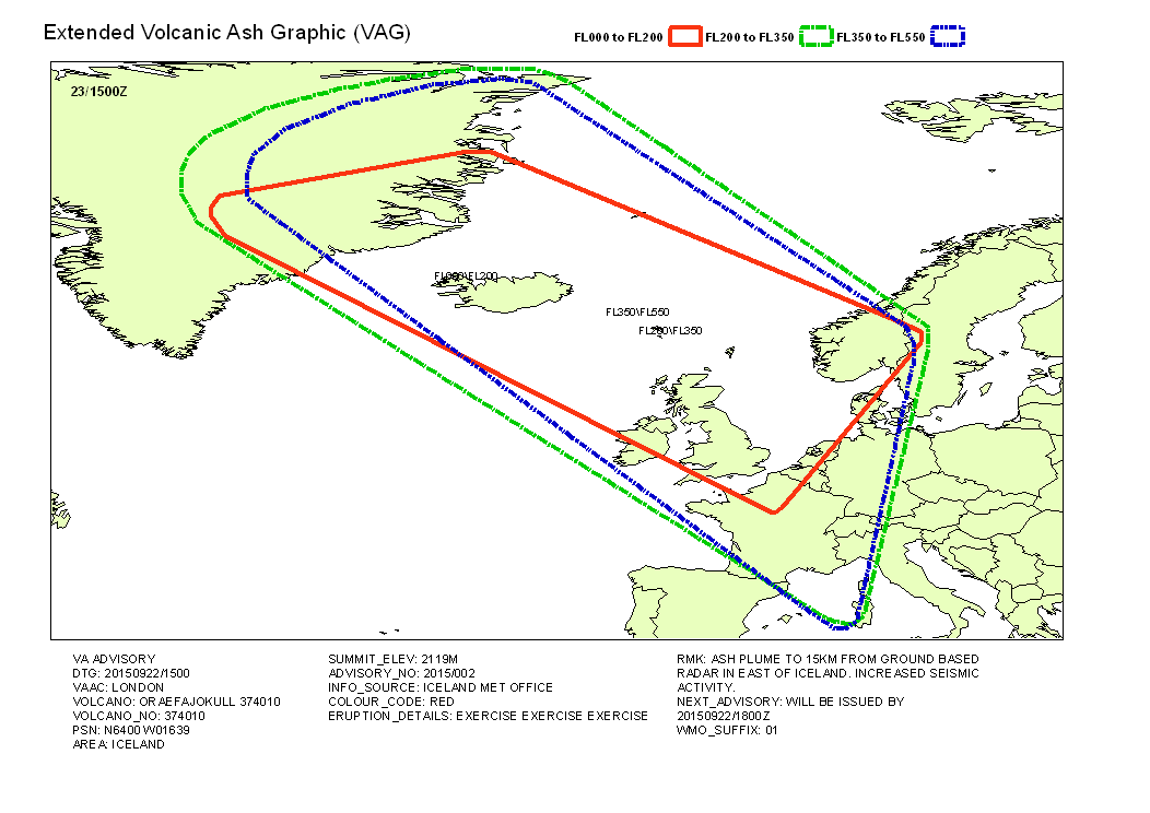 Volcanic ash graphic