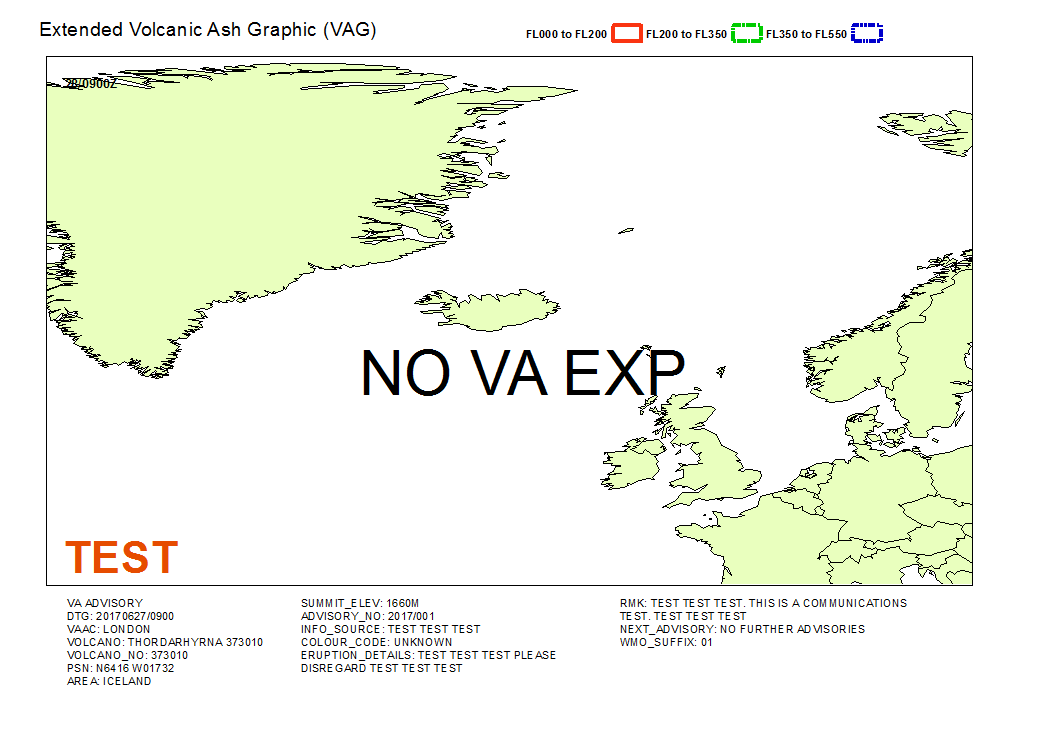 Volcanic ash graphic